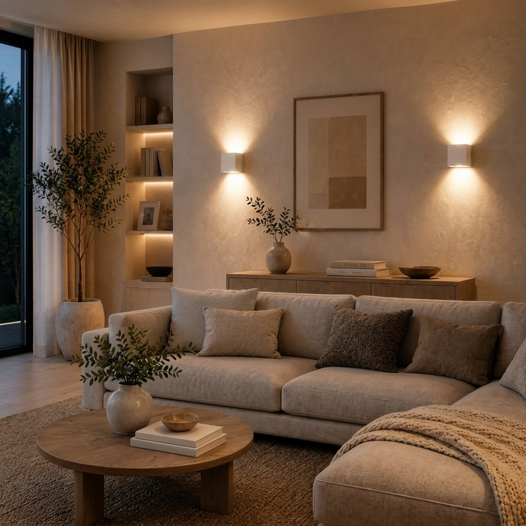 Cordless LED Wall Light with Motion Sensor Mode