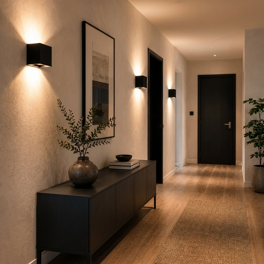 Cordless LED Wall Light with Motion Sensor Mode