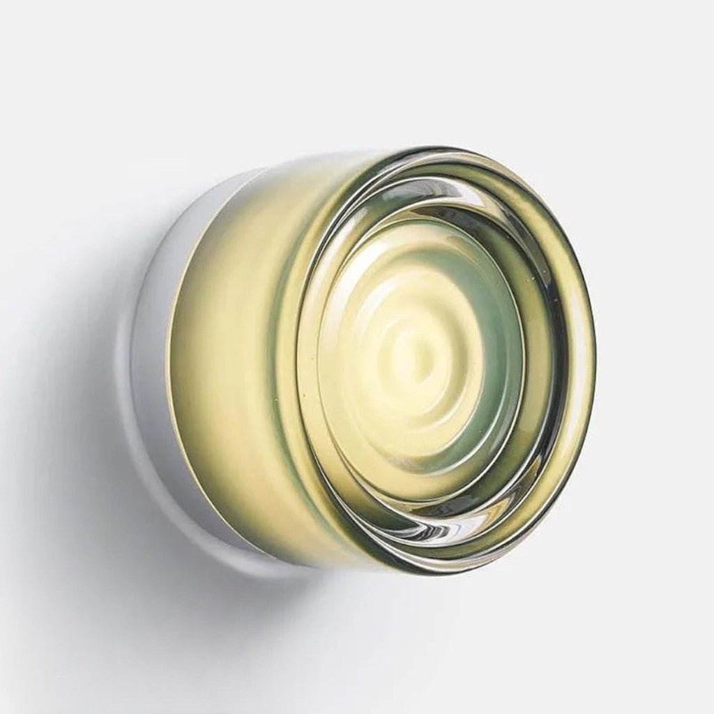 Acrylic LED Wall Light with Swirled Jelly Glow Design - Wall Light Fixtures - Green - Oak Soho