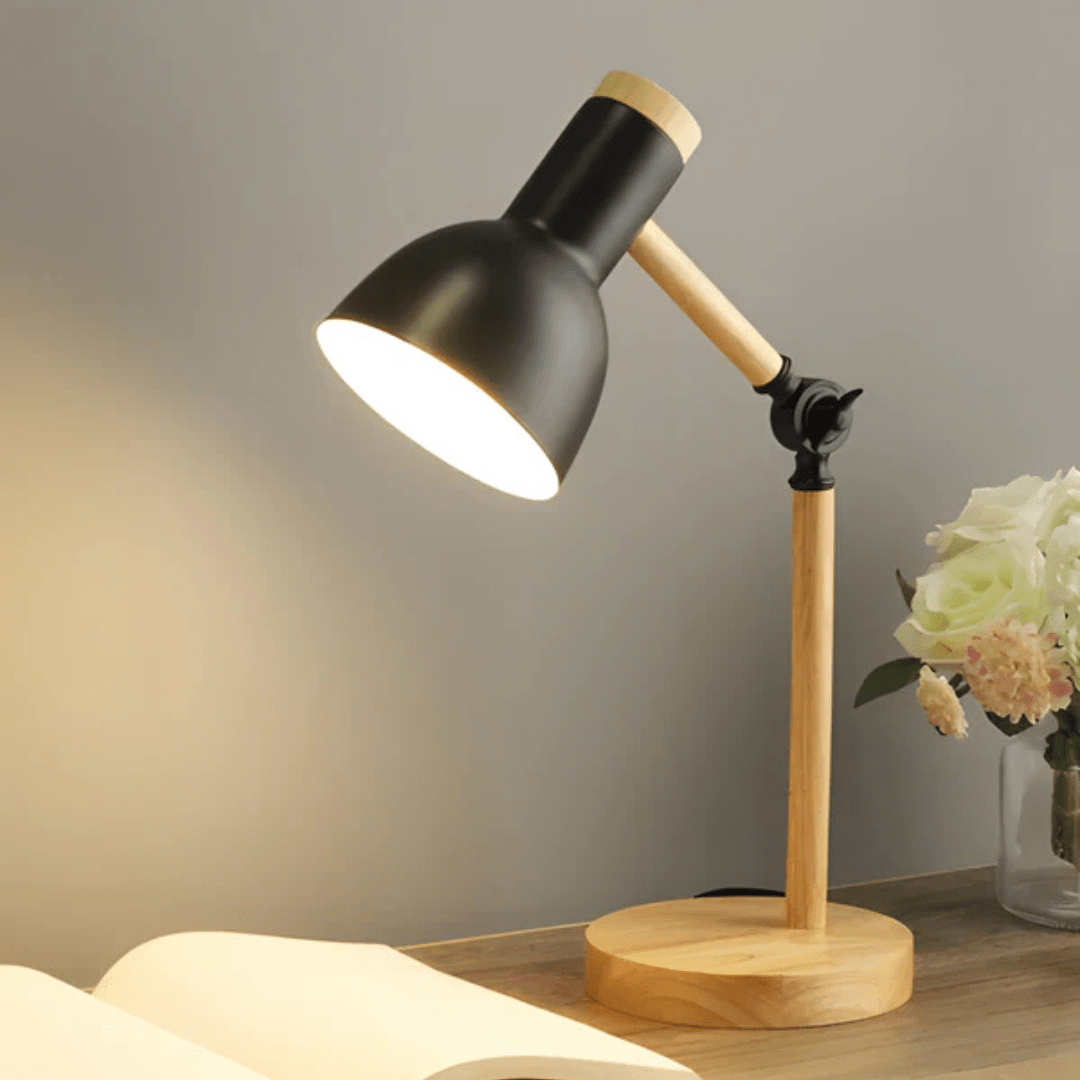 Adjustable LED Three - Colour Table Lamp - Tischlampe - Black - Oaksoho