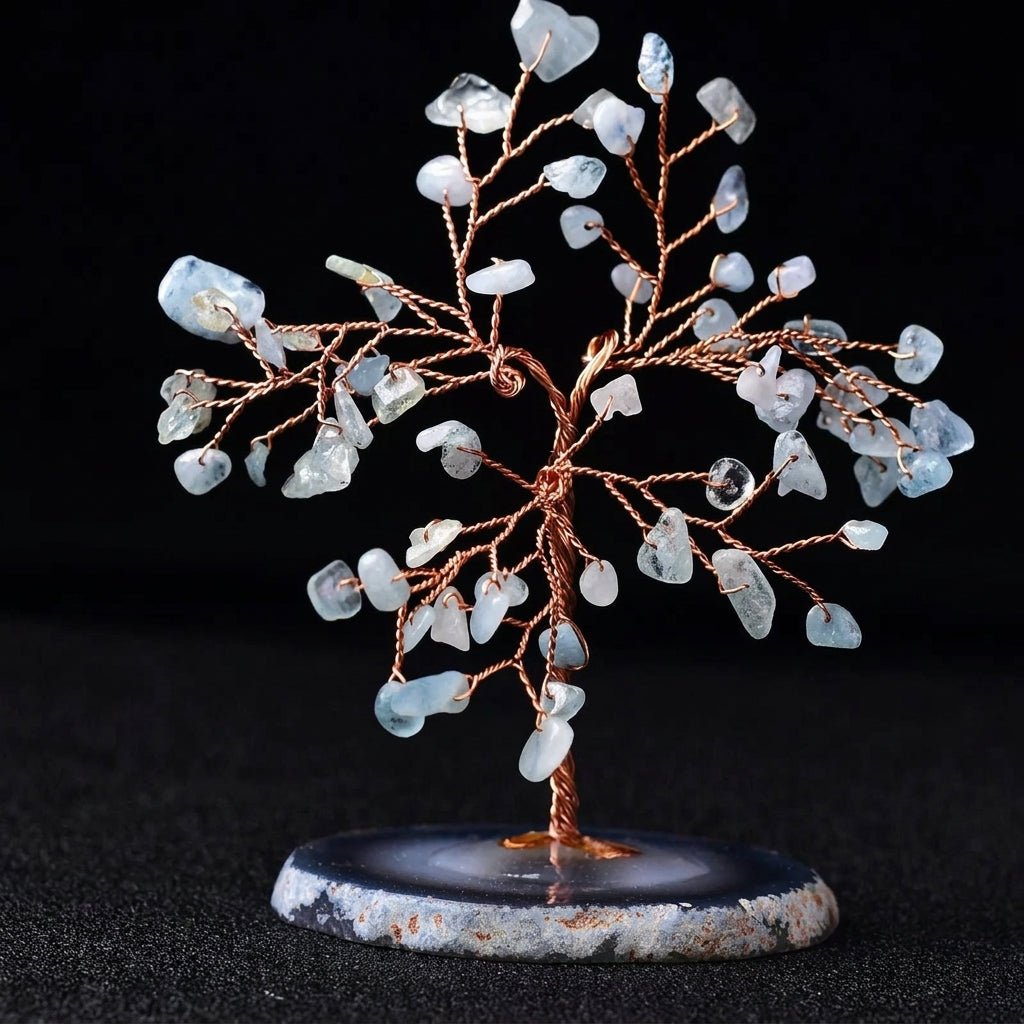 Bonsai Decoration with Crystal Stones - Decoration - Oaksoho