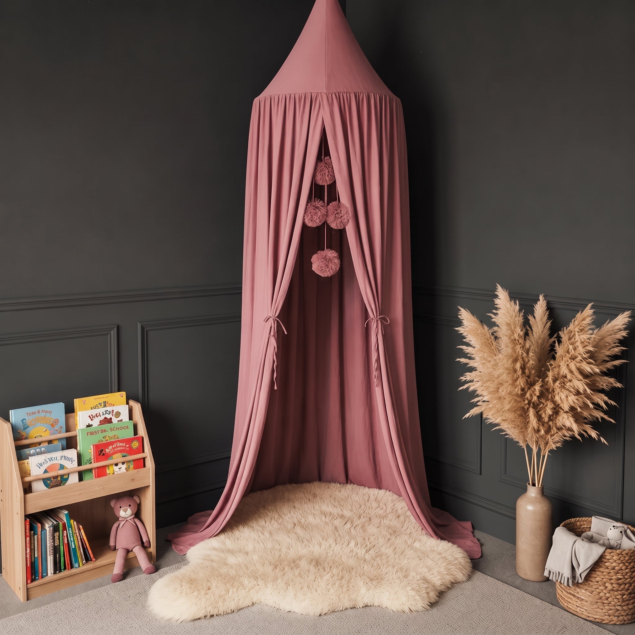 Canopy Tent for Children's Room - Canopy - Pink - Oaksoho
