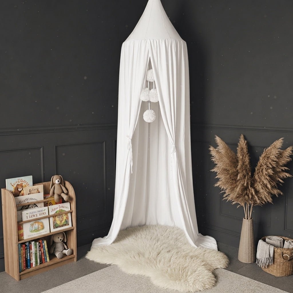 Canopy Tent for Children's Room - Canopy - White - Oaksoho