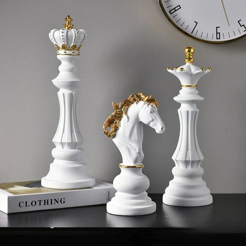 Chess Piece Decorative Sculpture - Sculpture - Black King - Oaksoho