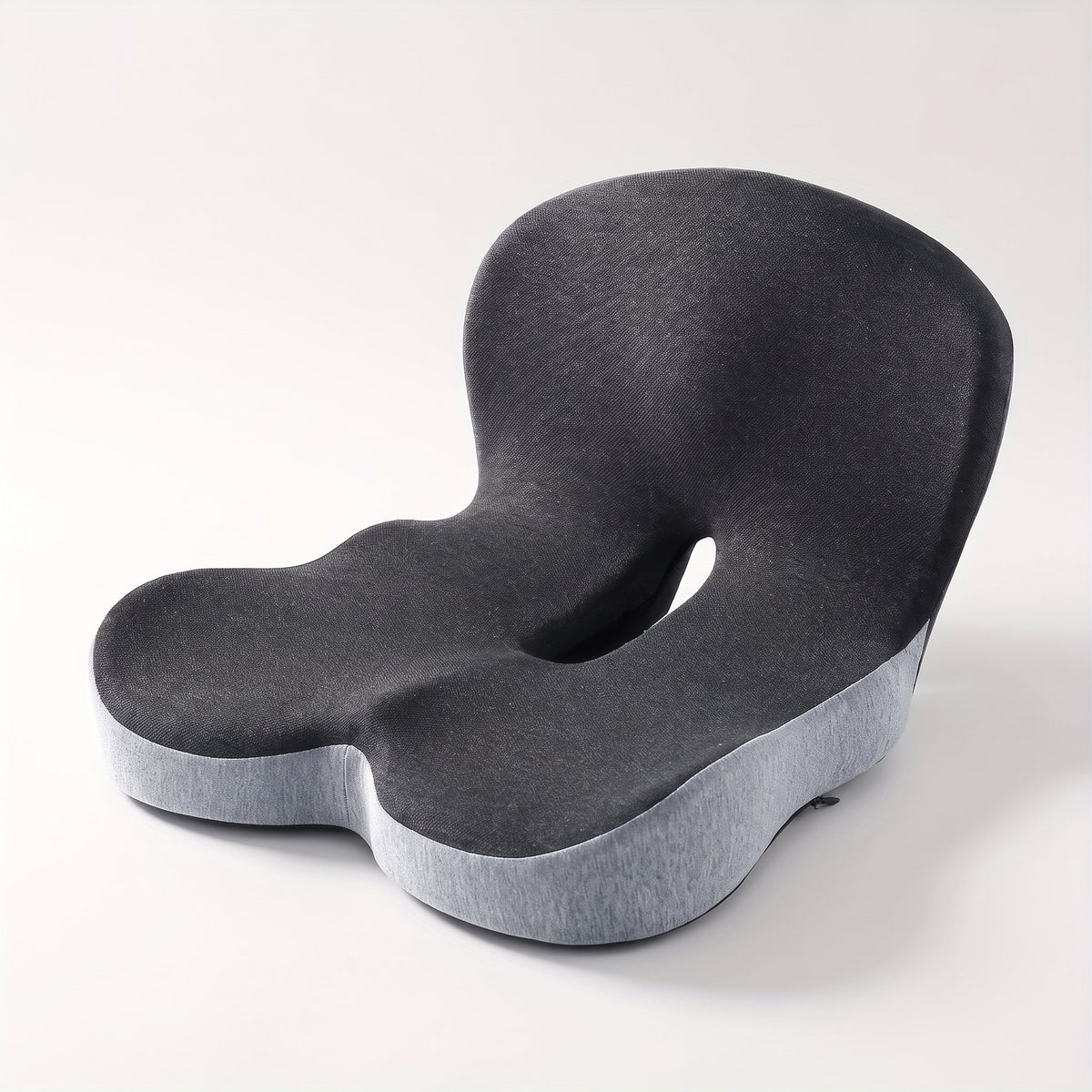 Ergonomic Memory Foam Seat Cushion with Backrest Support - Chair & Sofa Cushion Covers - Default - Oak Soho