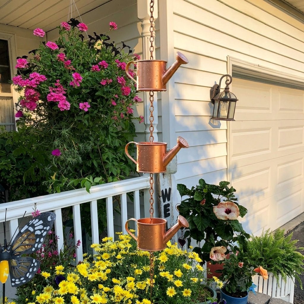 Hanging Decoration Metal Wind Chimes - Wind Chimes - Watering Cans - Oaksoho