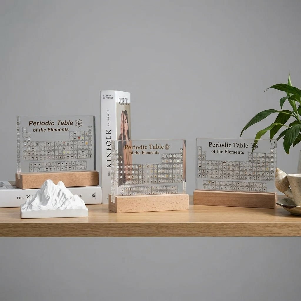 Illuminated Periodic Table Acrylic Desk Lamp Decoration - Table Lamps - Medium - Oaksoho