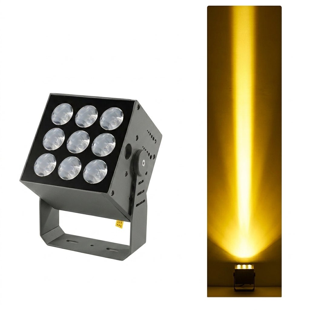LED Ground Recessed Spotlight for Facade Uplighting - LED Spotlight - Yellow - Oaksoho