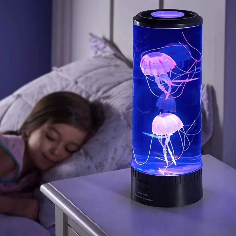 LED Jellyfish Lamp for a Relaxing Atmosphere - Table Lamps - Oaksoho