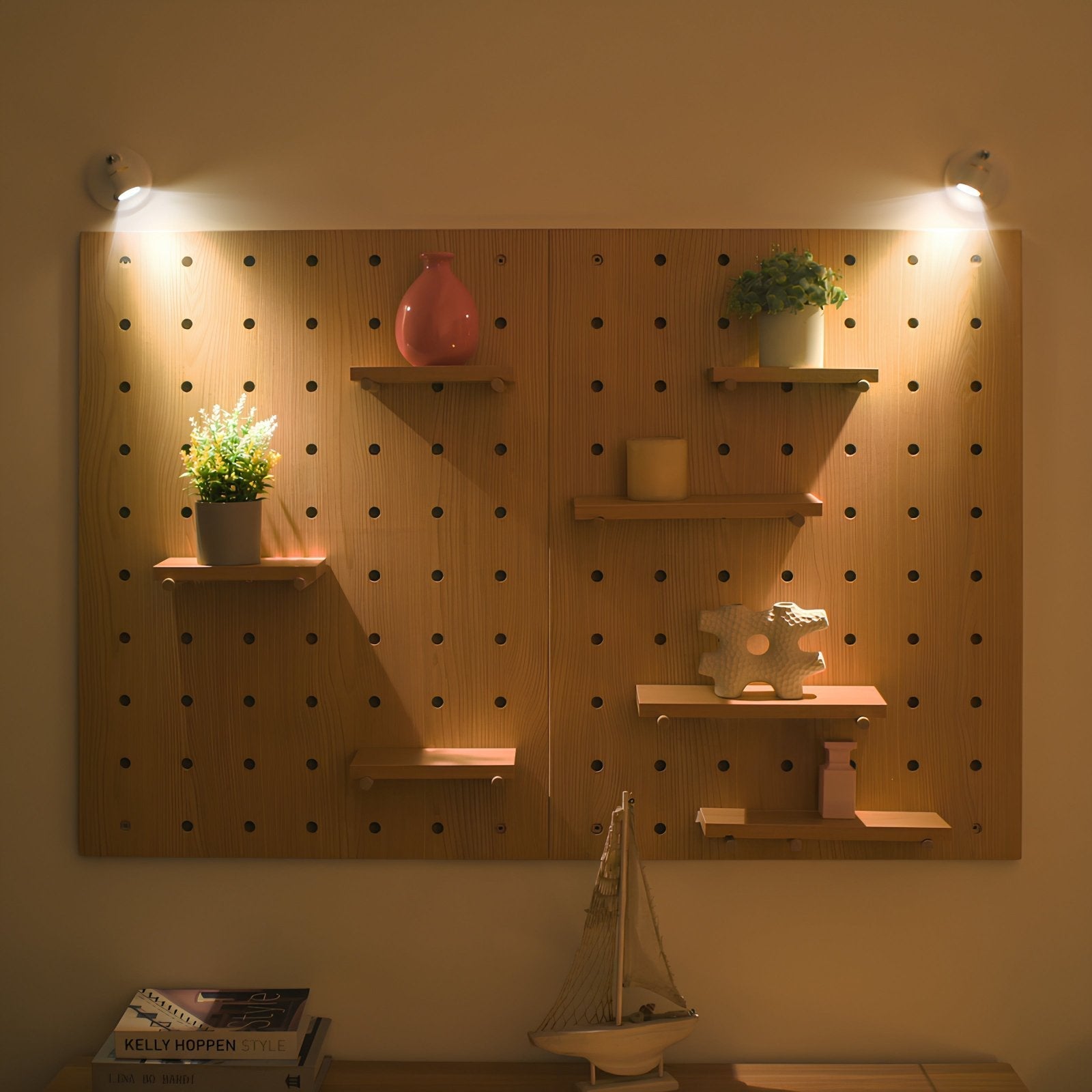 LED Wall Spotlight with Adjustable Head - Wall Light - Without Remote Control - Oaksoho