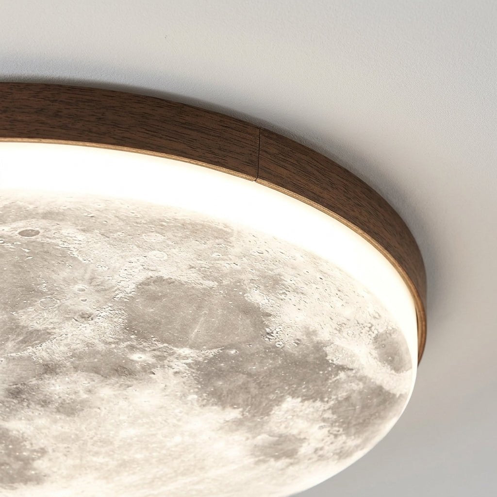 Maan Ceiling Lamp – Modern Dimmable LED Design - Deckenleuchten - White - Oaksoho