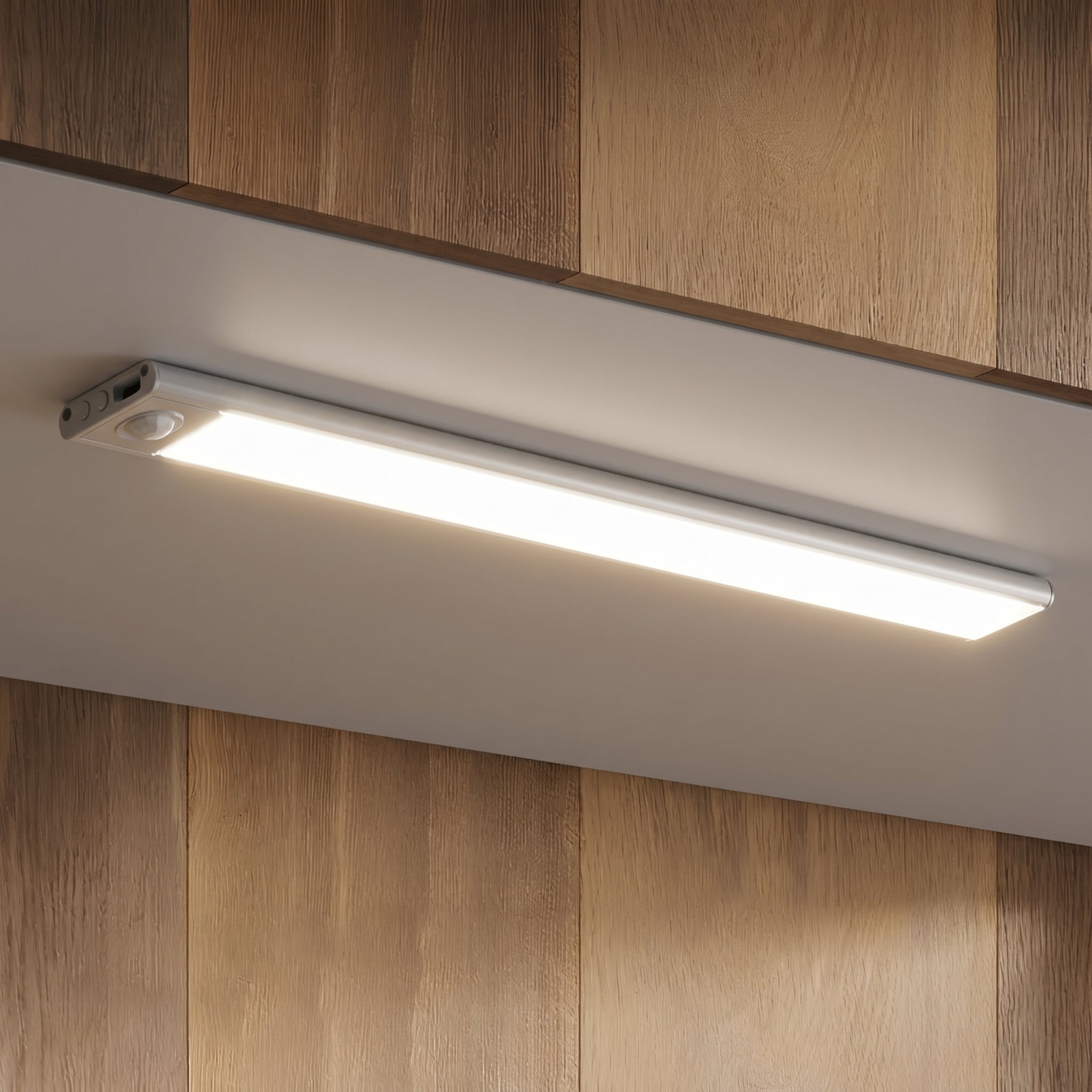 Magnetic Wireless LED Light Bar with Motion Sensor - LED Light bar - Silver - Oaksoho