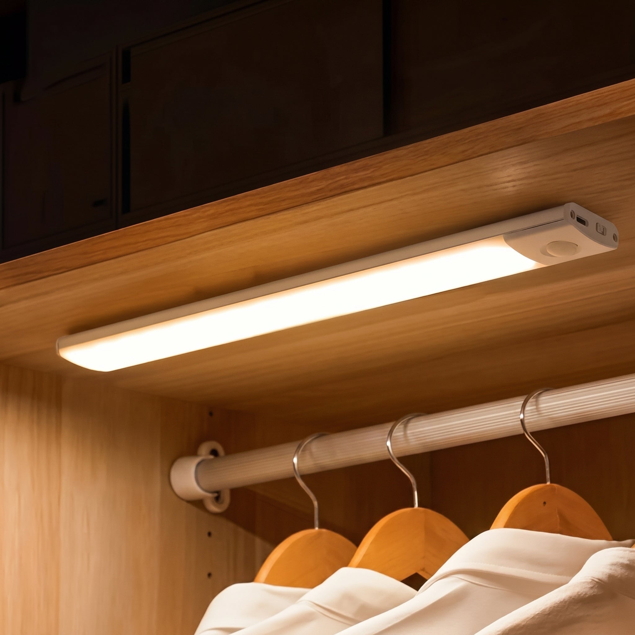 Magnetic Wireless LED Light Bar with Motion Sensor - LED Light bar - Silver - Oaksoho