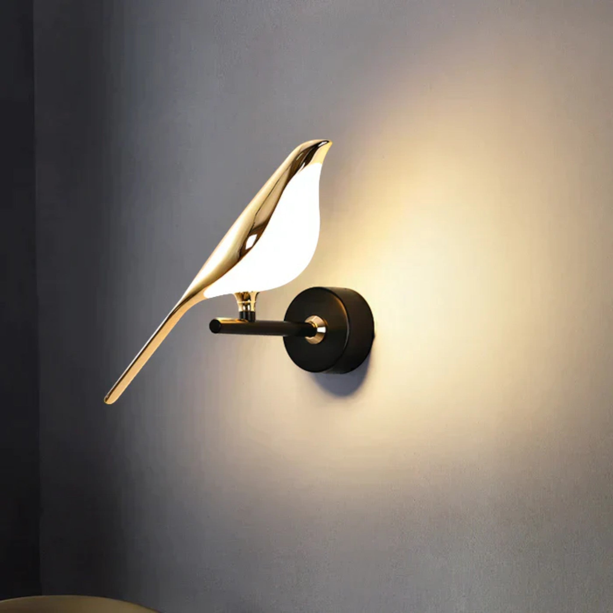 Modern LED Wall Light in Bird Design for Stylish Interiors - Wall lamp - 1 Bird Wall Light - Oaksoho