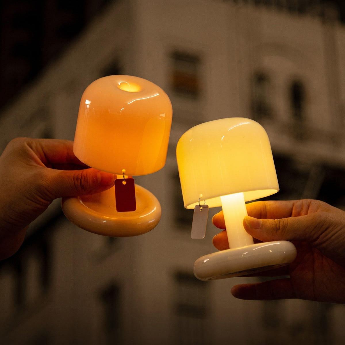 Mushroom Shaped Rechargeable Portable Table Lamp - Table Lamps - Default - Oaksoho
