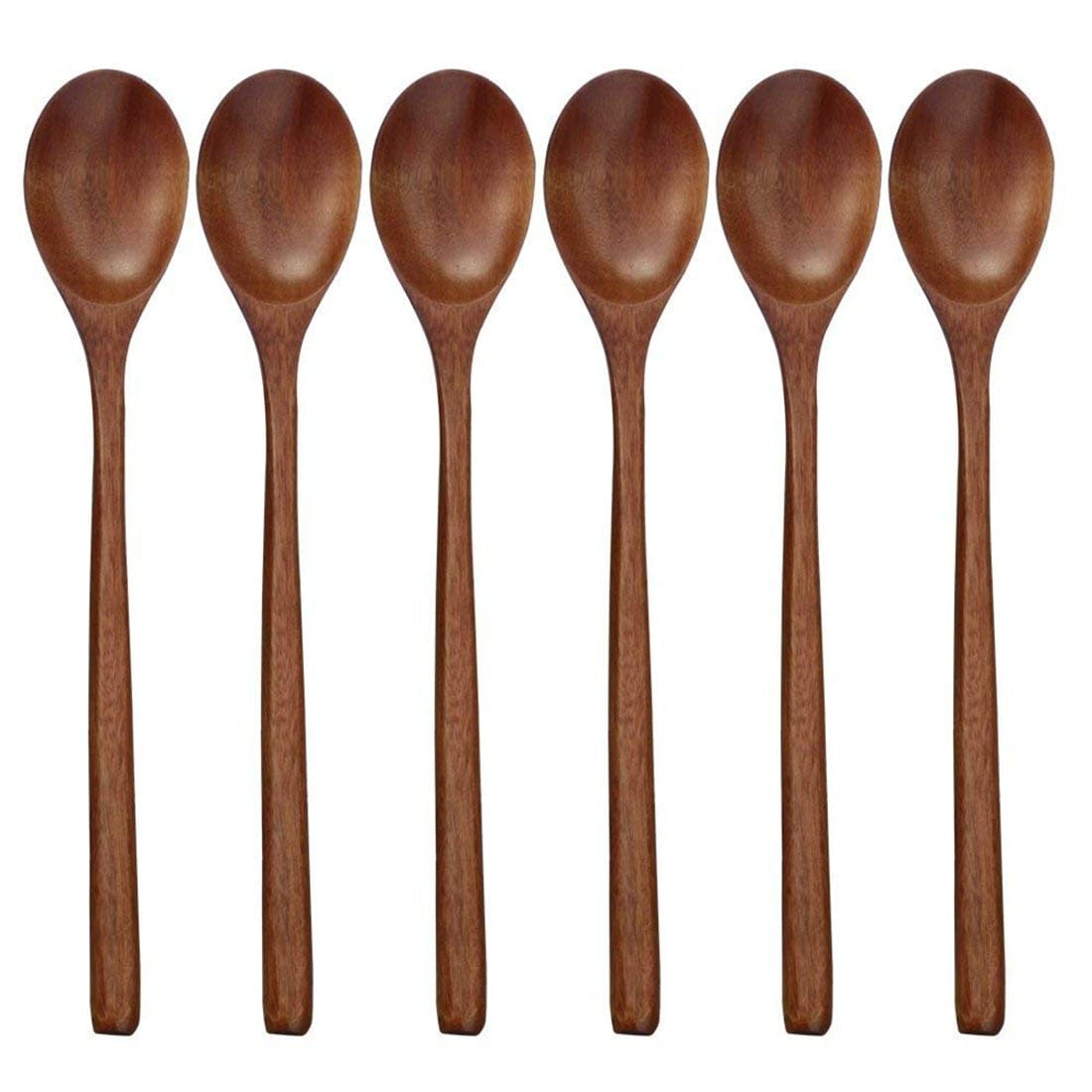 Natural wooden spoons with long handles - Wooden spoon - Oaksoho