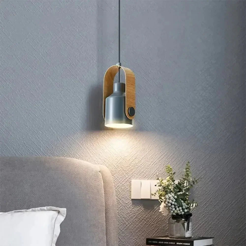 Nordic Hanging Spotlight for Accent Lighting in Indoor Spaces - Pendant Lights - Grey - Oaksoho