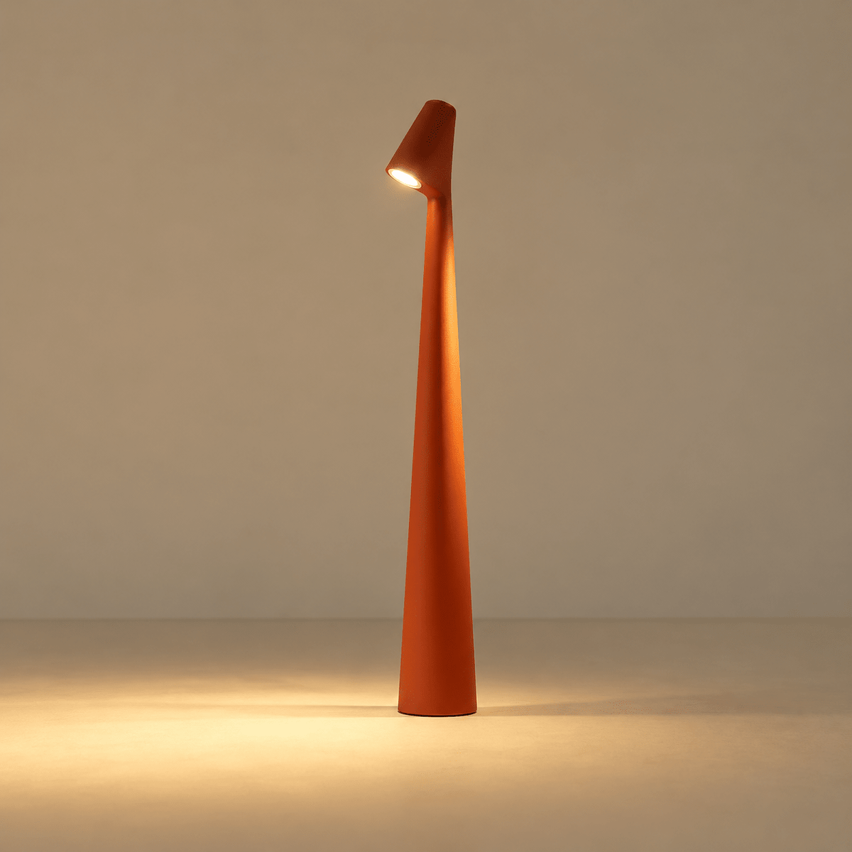 Nordic Wireless LED Table Lamp with Touch Control - Table Lamps - Red - Oak Soho