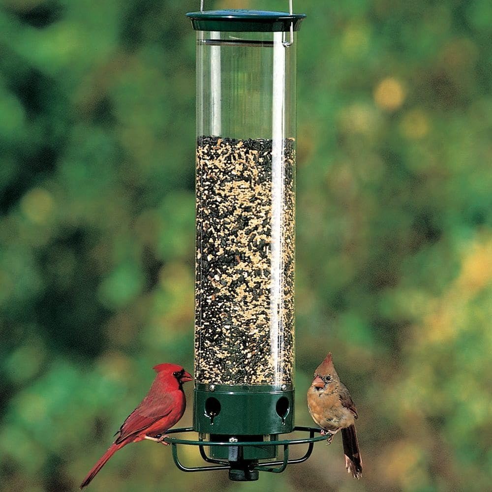 Outdoor Hanging Tube Bird Feeder - Bird Feeder - Oaksoho