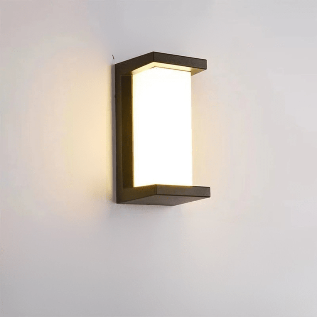 Outdoor Wall Light with Motion Sensor - Wall light - Model H - Oaksoho