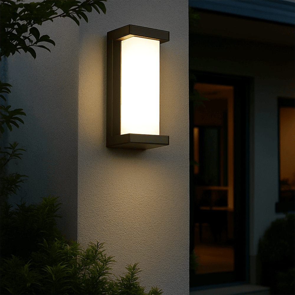 Outdoor Wall Light with Motion Sensor - Wall light - Model I - Oaksoho