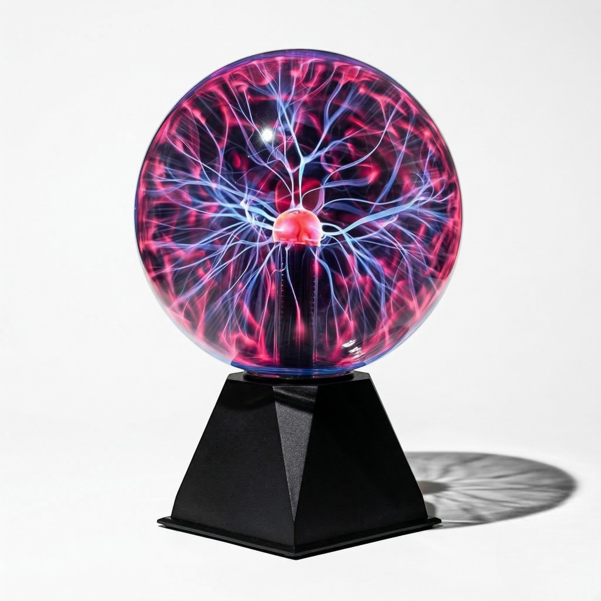 Plasma Ball Lamp with Electric Effects - Table Lamps - Black - Oaksoho