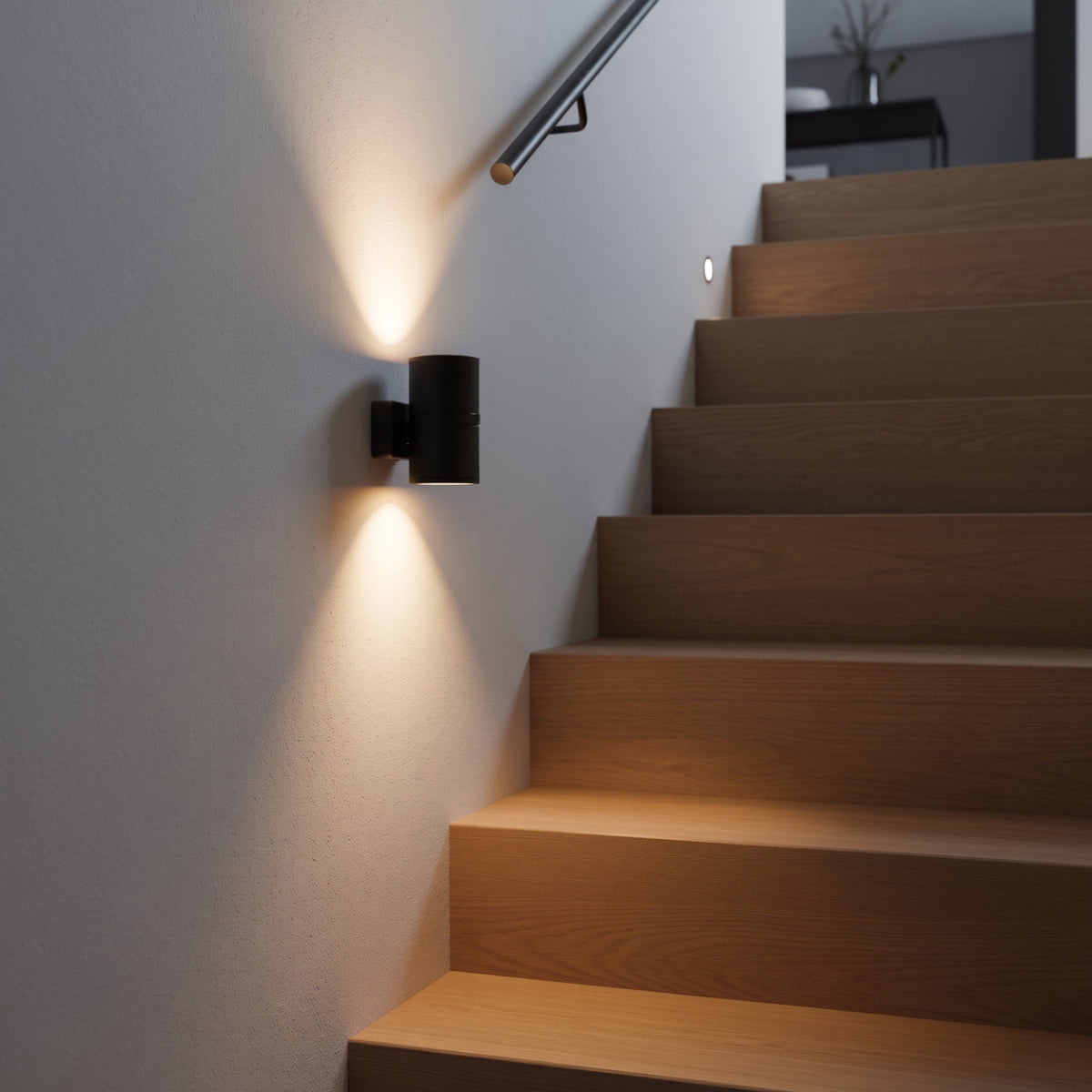 Plug-In Wall Light with Warm Glow Effect - Wall Light Fixtures - Oak Soho