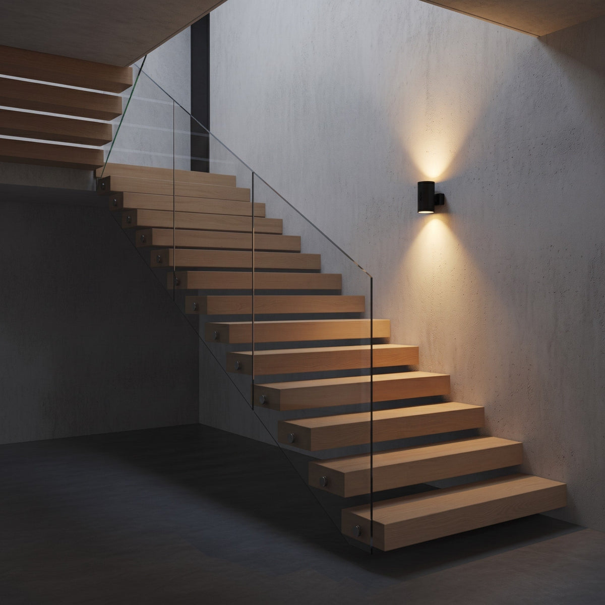 Plug-In Wall Light with Warm Glow Effect - Wall Light Fixtures - Oak Soho