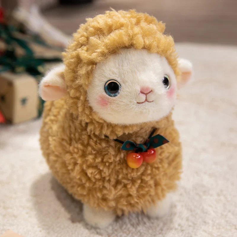 Plush Toy in Sheep Design with Soft Texture - Plush Toy - White - Oaksoho