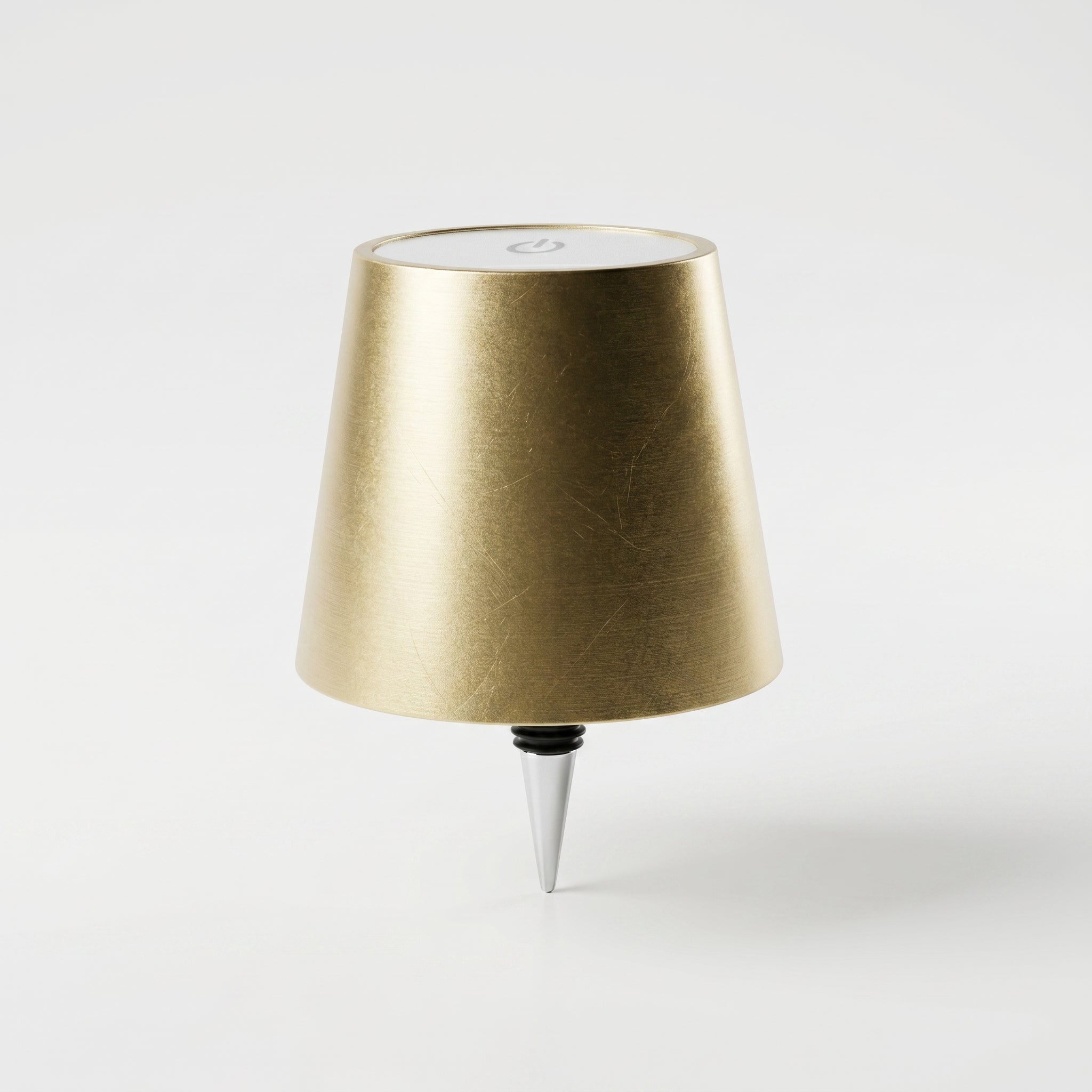 Portable LED Table Lamp Wine Bottle Attachment Design - Table Lamps - Gold - Oaksoho