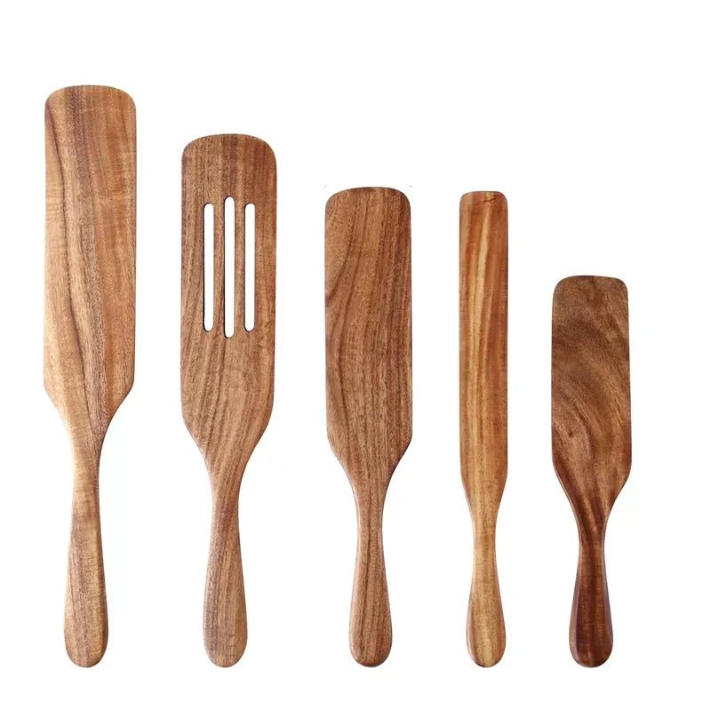 Robust Wooden Spatula - Wooden Spatula - Style 4 - Oaksoho