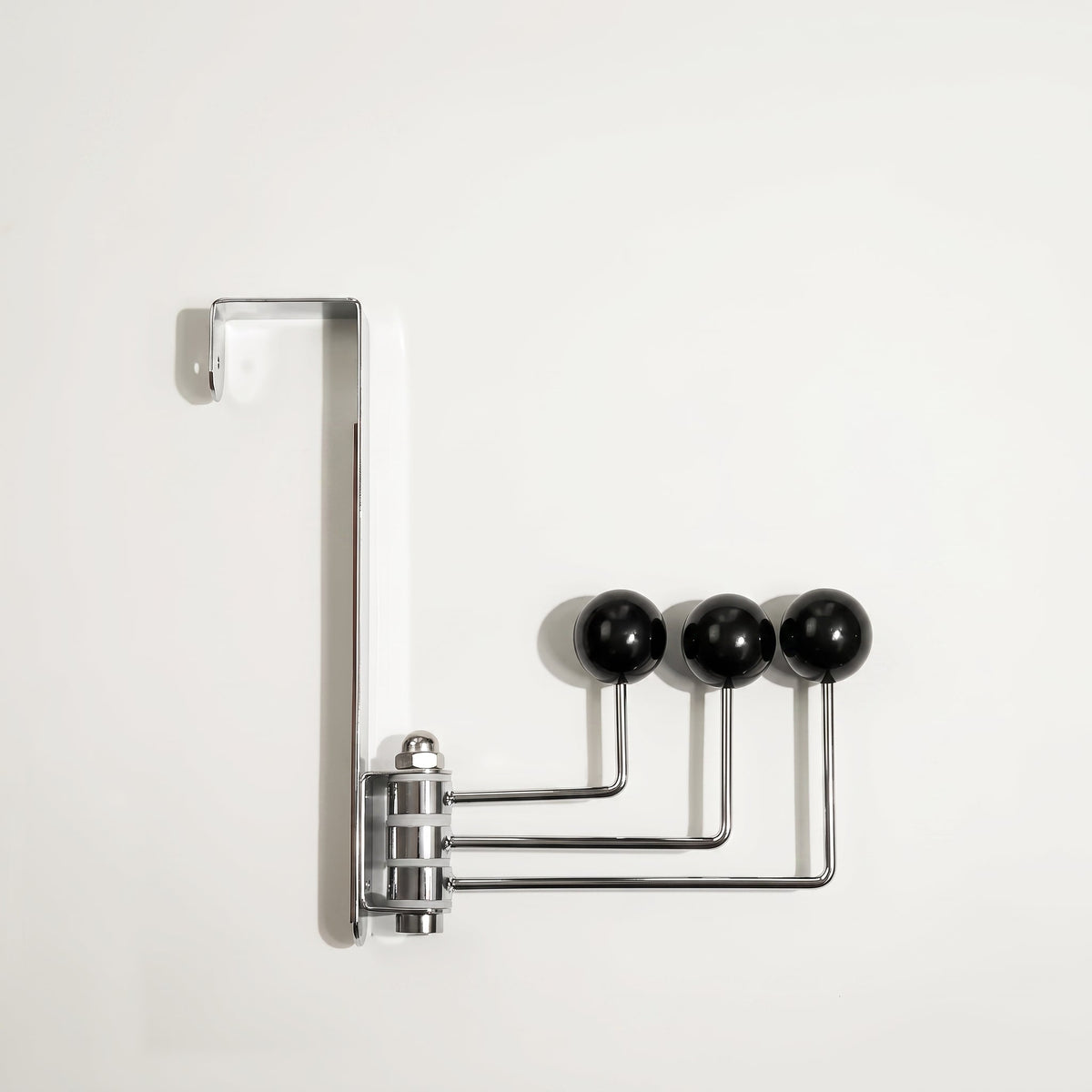 Rotatable Wall Hook with Ball Tips - Utility Hooks - Black - Oaksoho