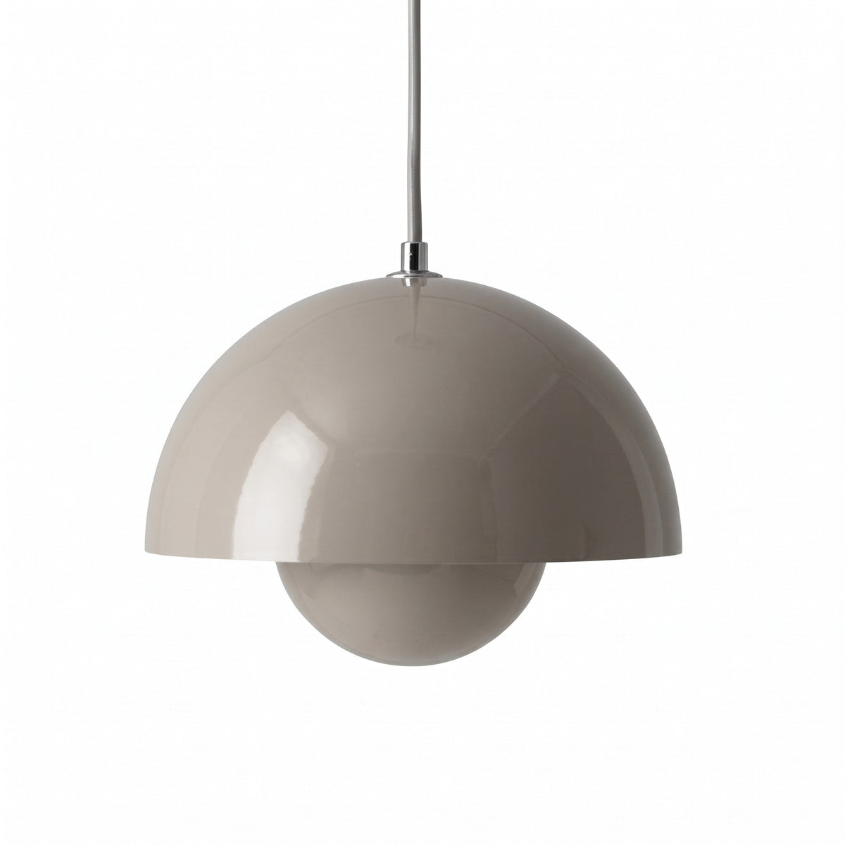 Scandinavian Retro Dome Pendant Light - Pendant Light Fixtures - Grey - Oak Soho