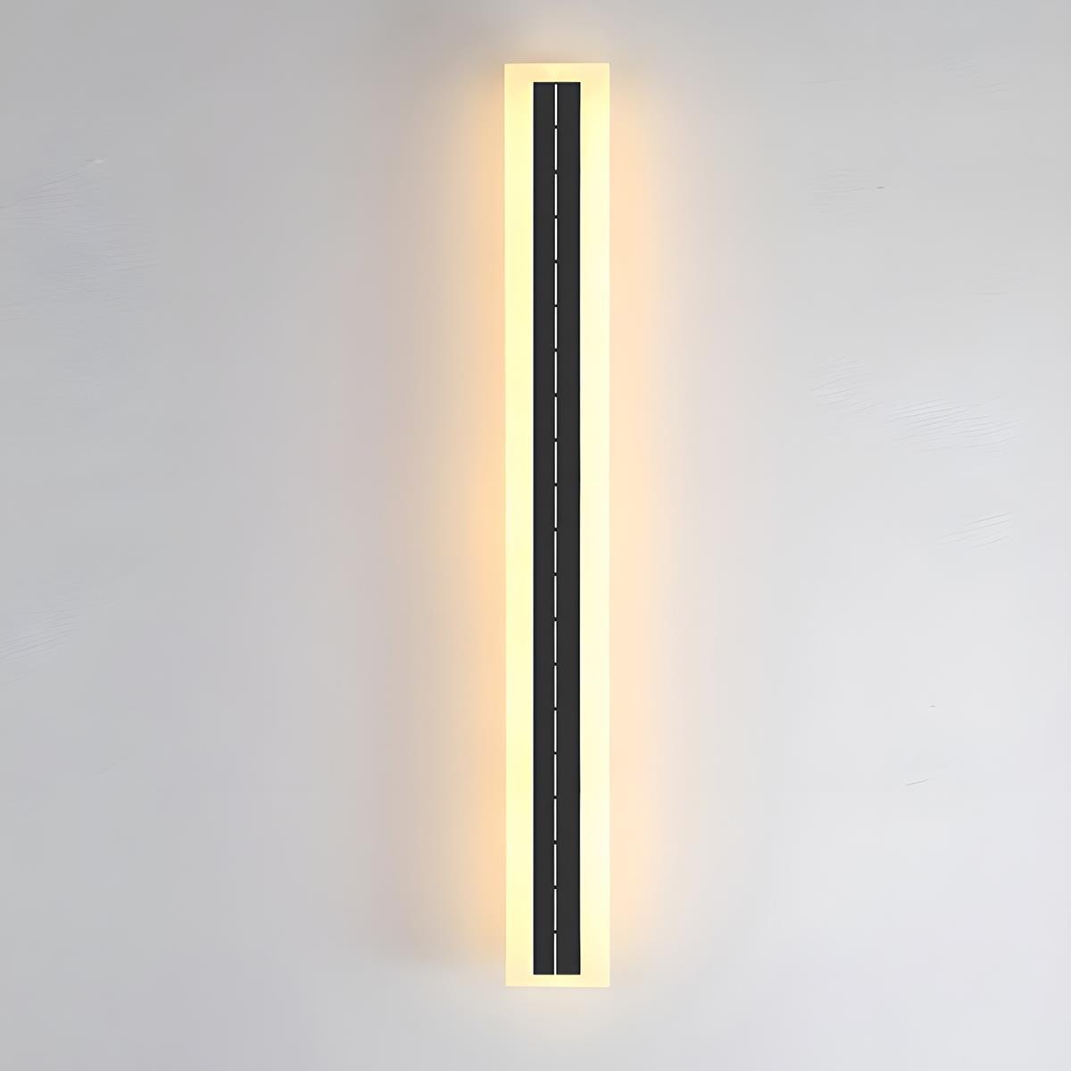 Slim Solar LED Wall Light - Wall Light - Warm white - Oaksoho