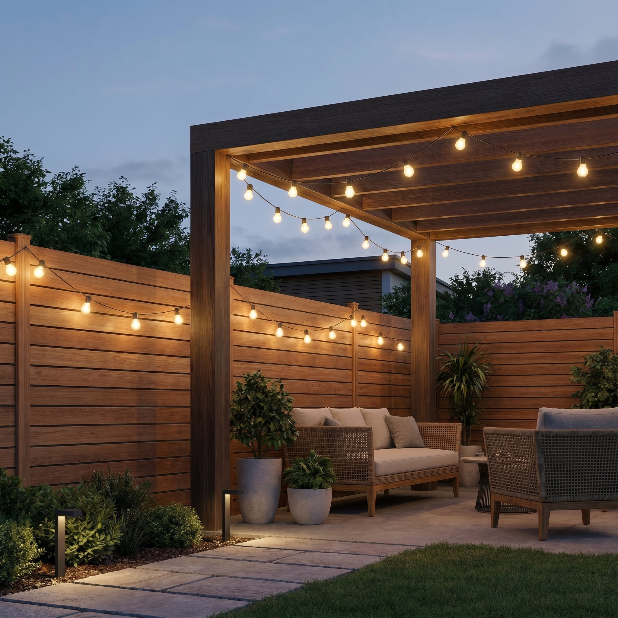 Solar LED String Lights with Crystal Balls for Garden and Patio - Solar LED String Light - Oaksoho