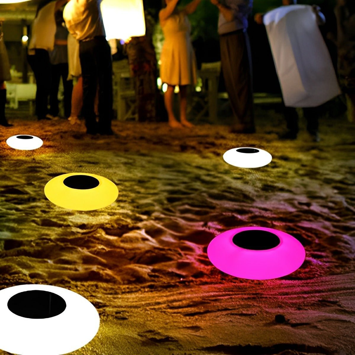 Solar - Powered RGB LED Garden Light - LED Decorative Lights - Oaksoho