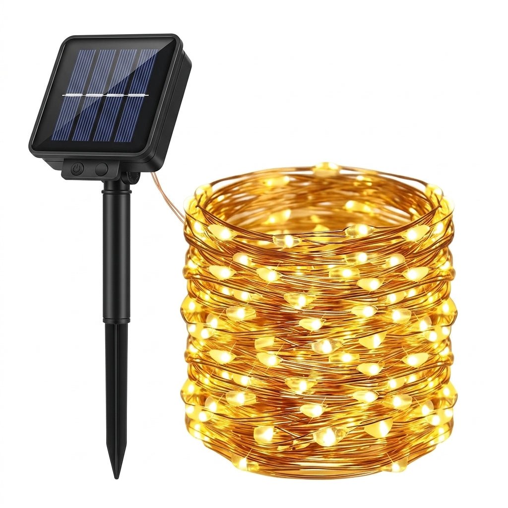 Solar String Lights for Garden and Patio - Solar lights - Warm - Oaksoho