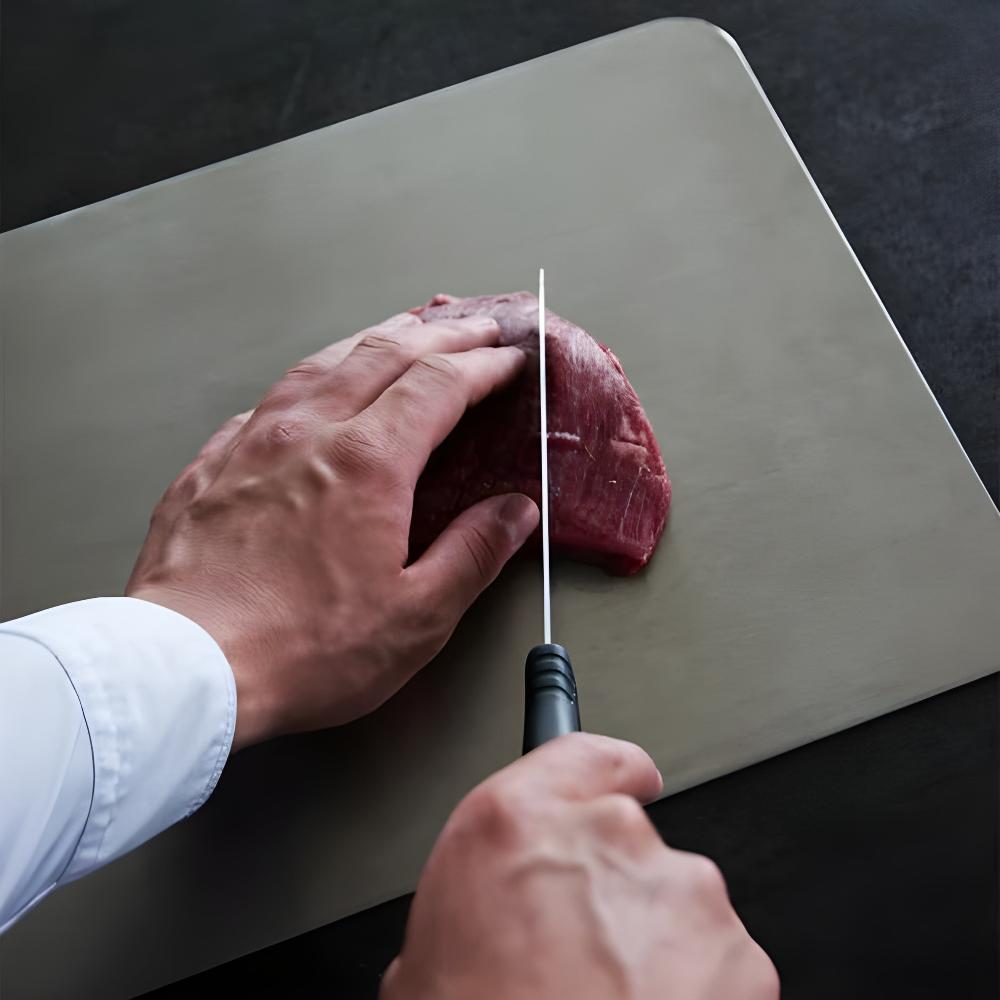 Stainless Steel Chopping Board for Hygienic and Durable Food Preparation - Cutting Boards - Oaksoho