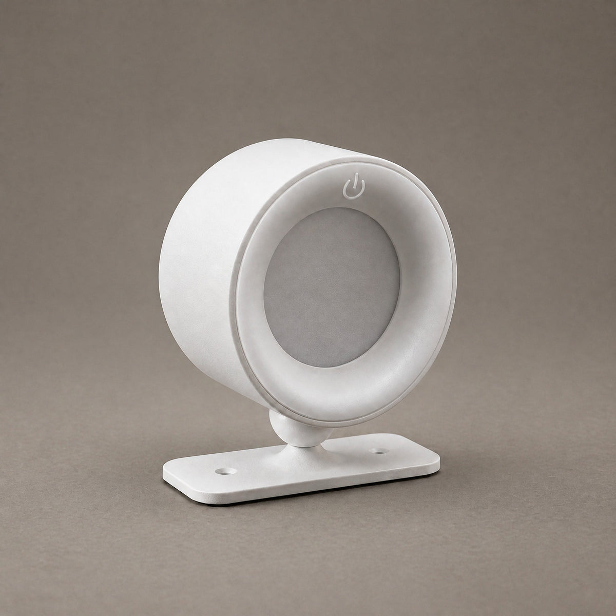 Touch Control Wall Light with Adjustable Cylinder Shade - Wall Light Fixtures - White - Oaksoho