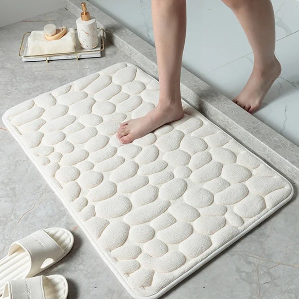 Ultra - Soft Bath Mat with Quick - Drying Absorbency - Bath Mat - White - Oaksoho