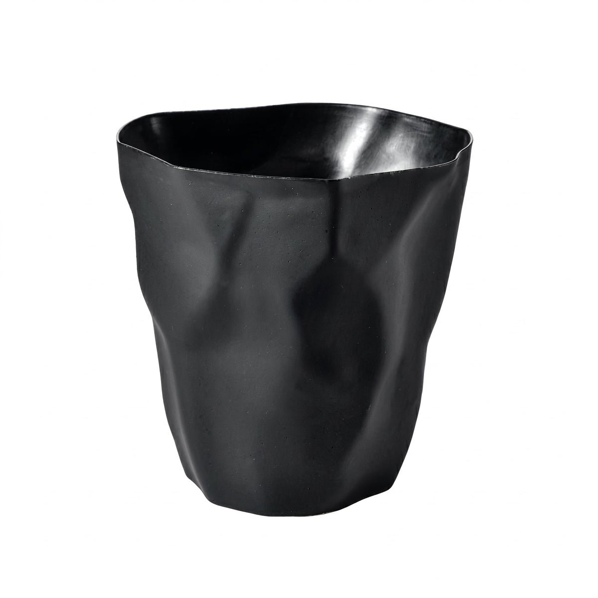Virelle – Artistic Wastebasket - Wastebaskets - Black - Oaksoho