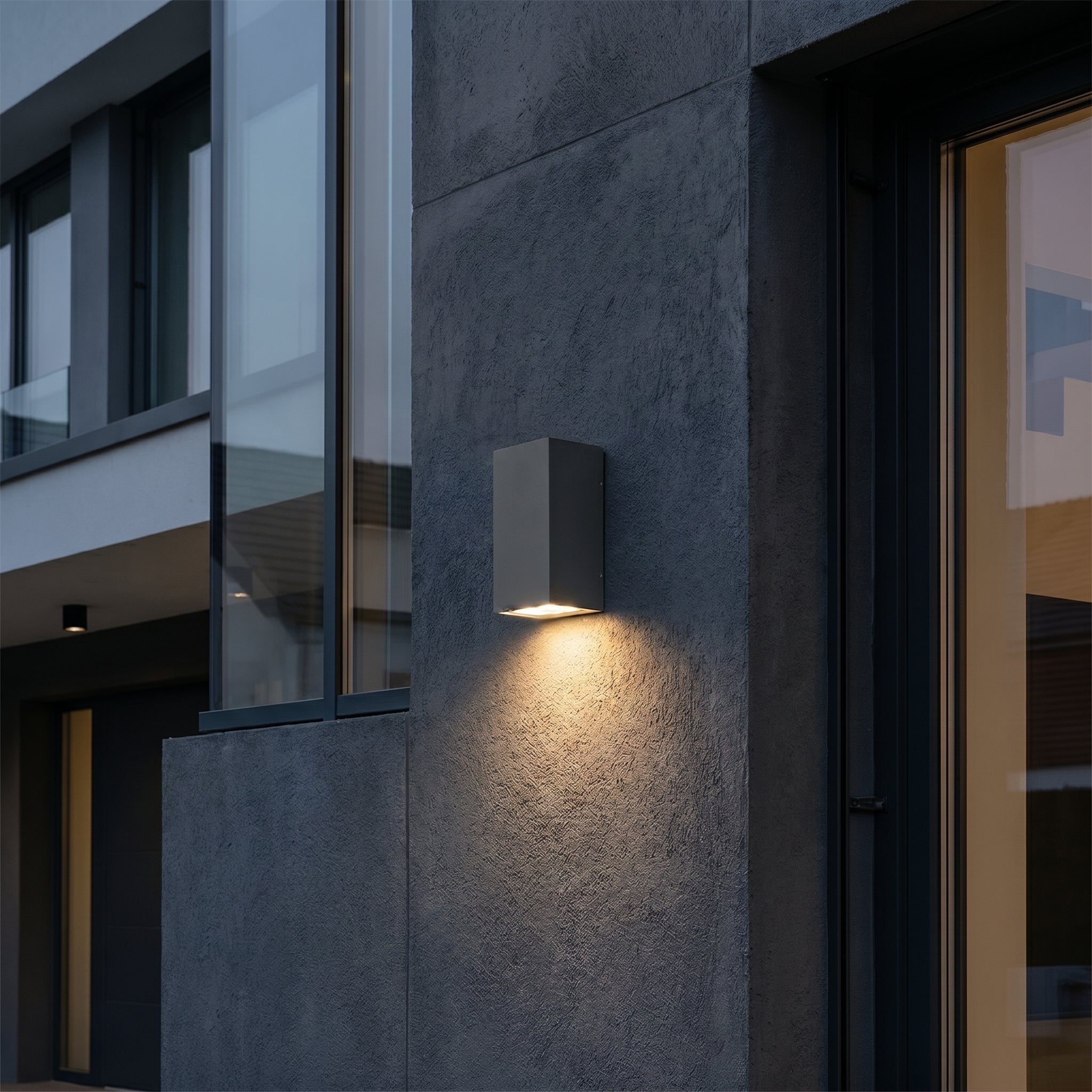Waterproof LED Outdoor Wall Light with Multi - Beam Light Effect - Wall Light - Downwards - Oaksoho