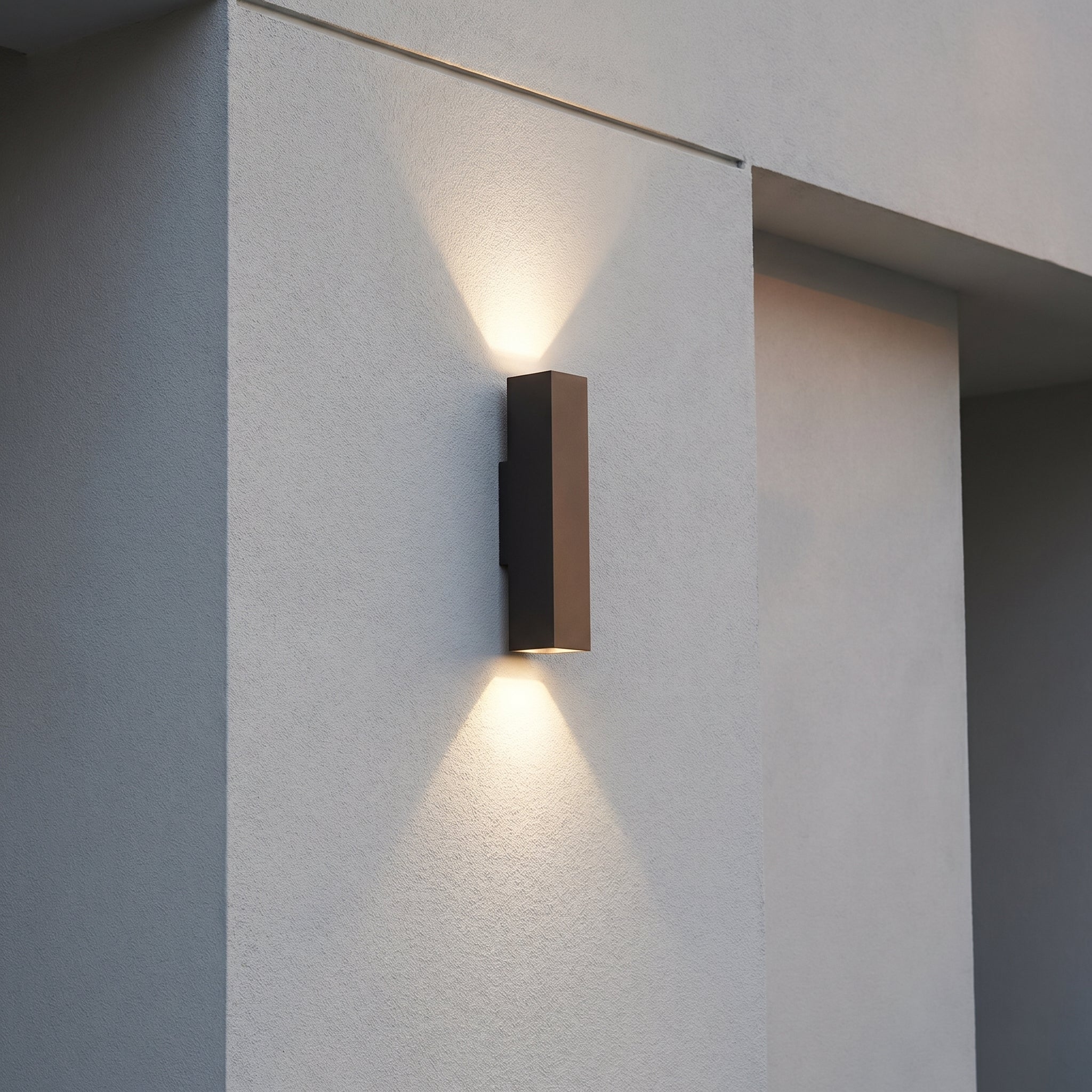 Waterproof LED Outdoor Wall Light with Up - Down Light Effect - Wall Lights - Warm light - Oaksoho