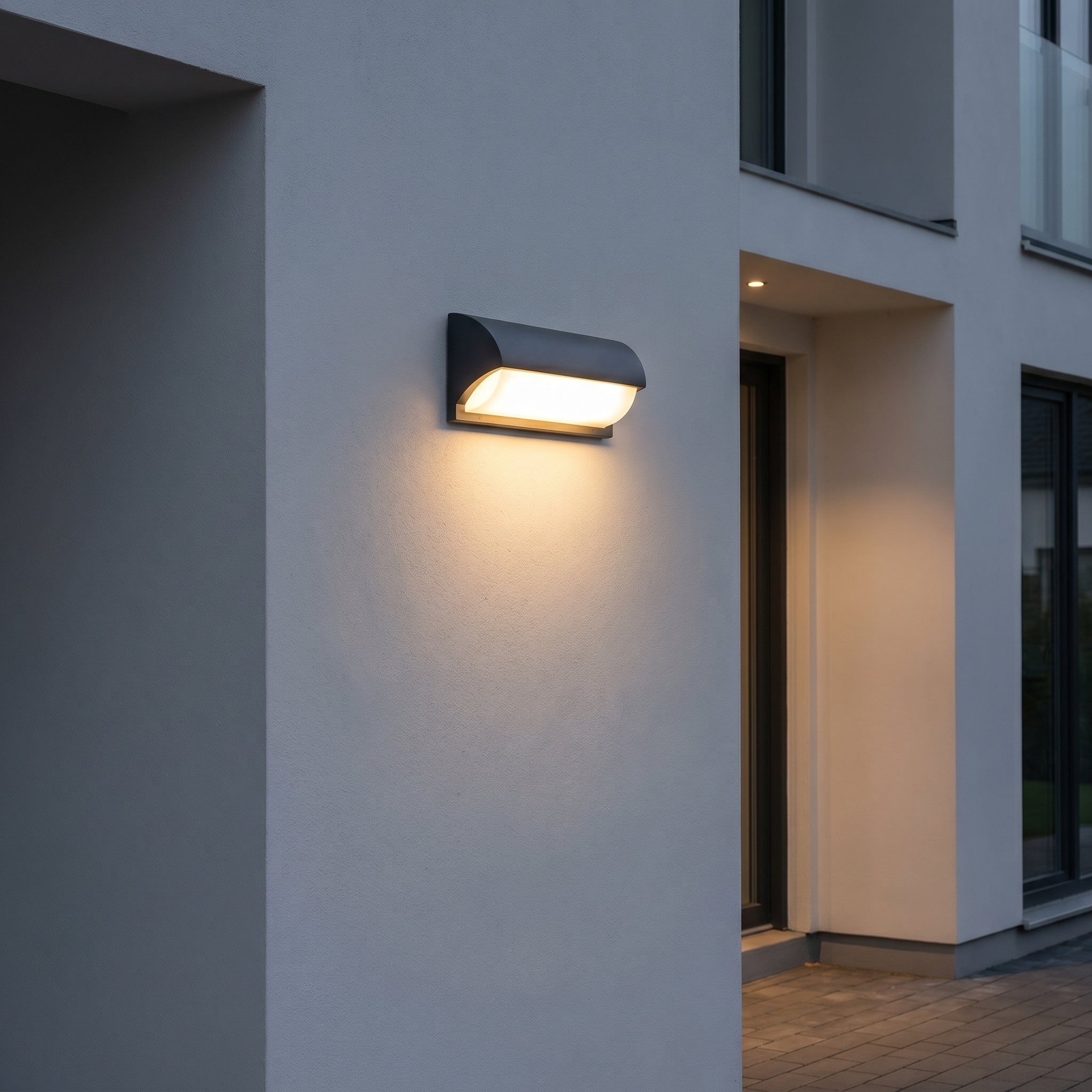 Waterproof Rectangular LED Wall Light - Wall Lights - Oaksoho