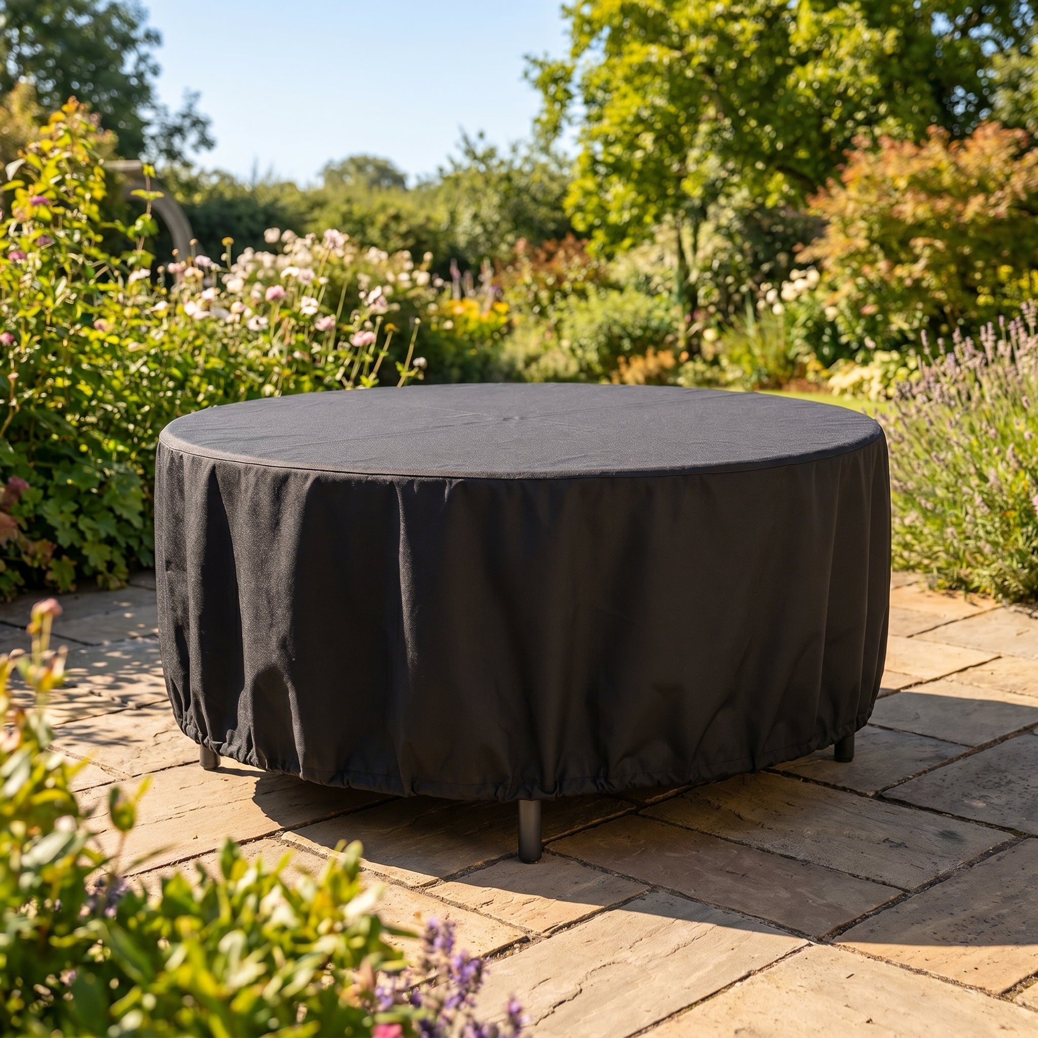 Waterproof Round Garden Furniture Cover - Furniture Cover - 38x40 cm - Oaksoho