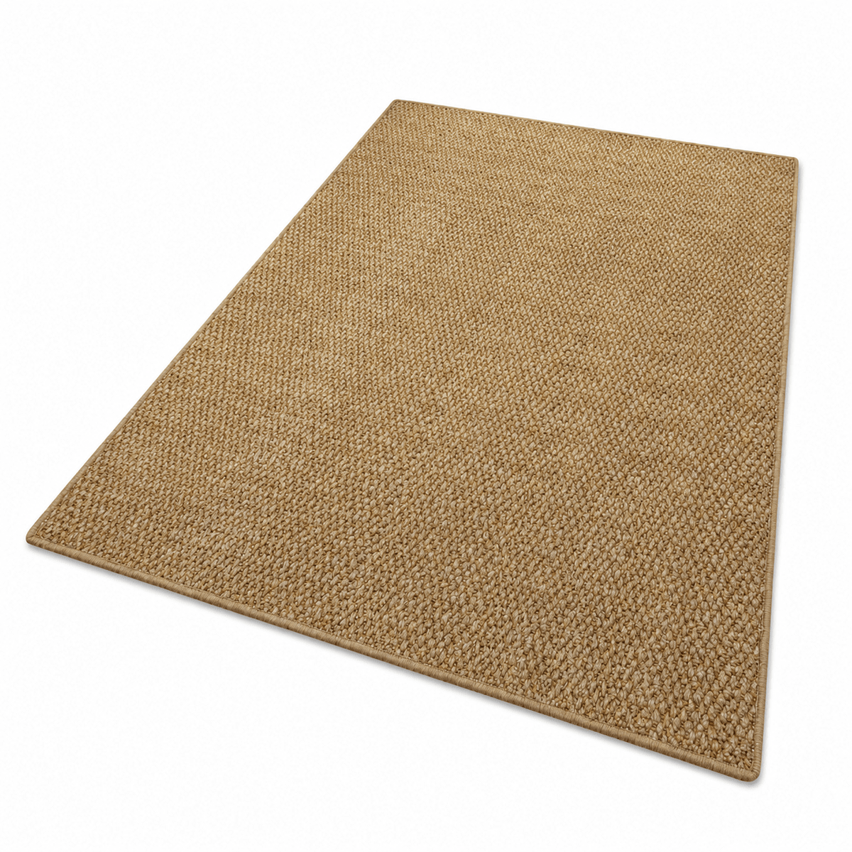 Woven Jute Look Doormat for Hallway and Living Room Entrance - Door Mats - 50 x 80 cm - Oak Soho