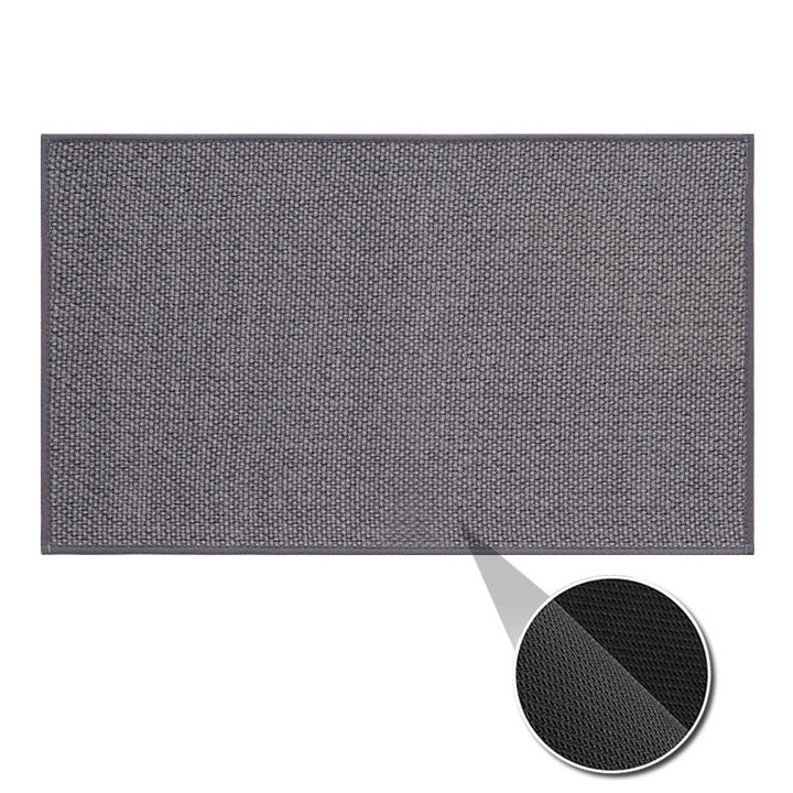 Woven Door Mat with Rubber Backing