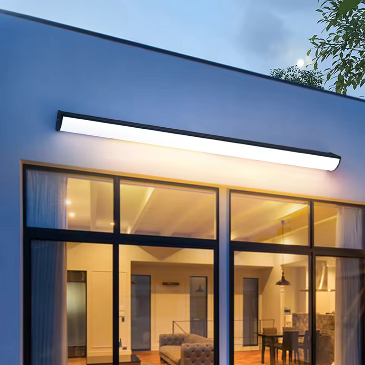 LED Wall Light Outdoor with Linear Design for Garden and Terrace