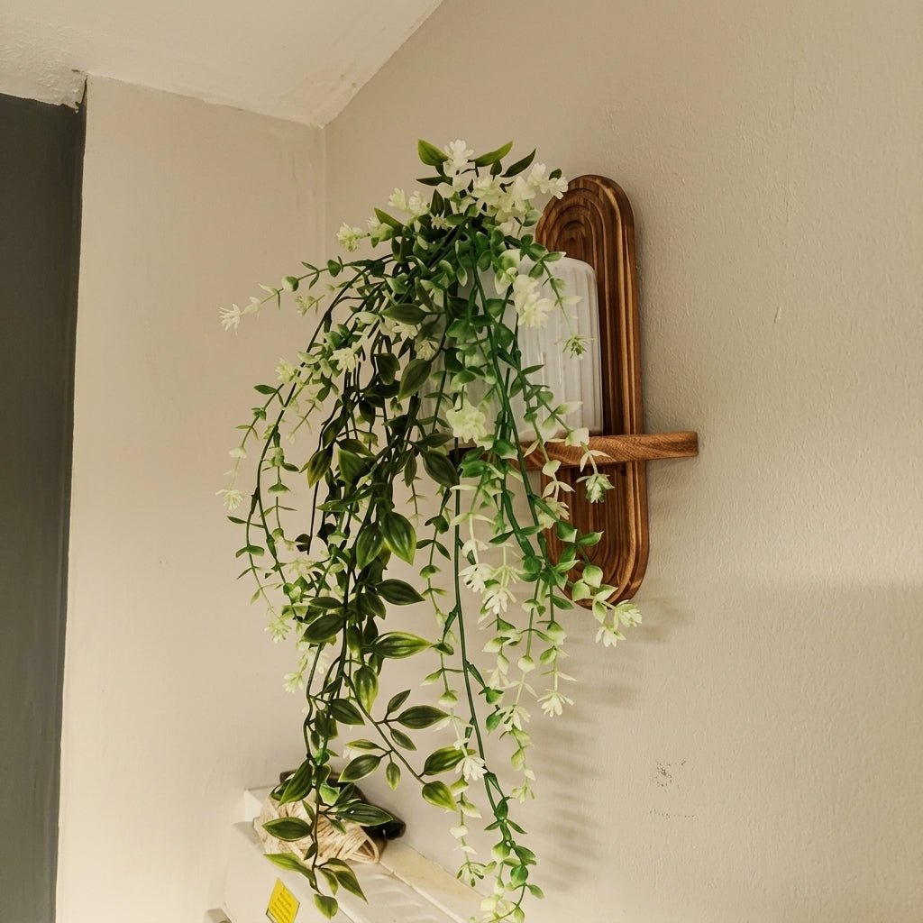 2pcs Wall Shelf Wood with Curved Grooved Back Floating - Wall Shelf - Oaksoho