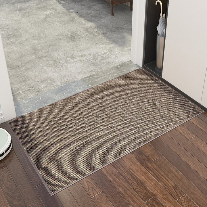 Woven Door Mat with Rubber Backing